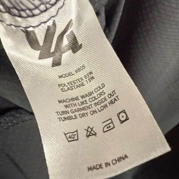 YoungLA Men's Performance Line Grey 805 Quarter-Zip Size Large - Picture 15 of 15